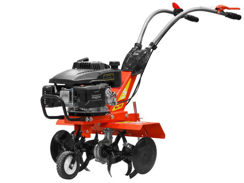 Мотокультиватор Asilak SL-51 с почвенными фрезами и опорным колесом