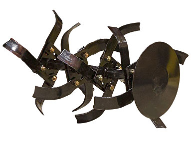 Почвенные фрезы Asilak с дополнительными секциями, шириной обработки 115 см, для 6-гранного вала 23 мм