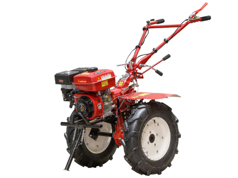 Мотокультиватор Asilak SL-85L с бензиновым двигателем мощностью 8 л.с., пониженной передачей, колесами 5,00-12