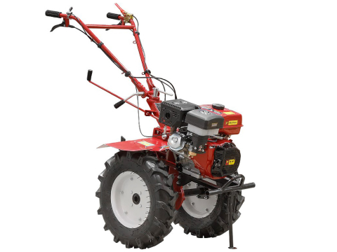 Мотокультиватор Fermer FM-1617MXL с пониженной передачей, бензиновым двигателем 16 л.с., колесами 6,50-12, почвенными фрезами