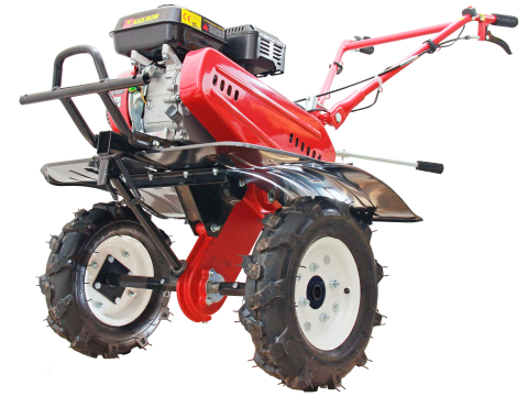 Мотокультиватор Fermer FM-812MB с бензиновым двигателем 7,5 л.с. с колесами 4,00-8