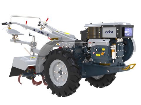 Мотоблок Скаут 101 D с почвофрезой и сиденьем