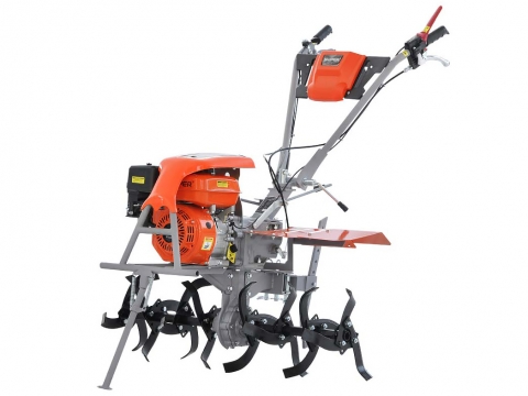 Мотокультиватор Skiper GT-850SC с пониженной передачей, почвенными фрезами, капотом