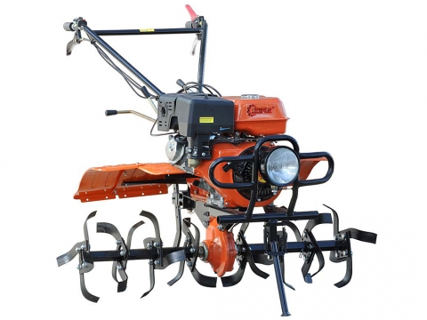 Мотокультиватор Skiper SK-1400SL с почвенными фрезами, пониженной передачей, фарой