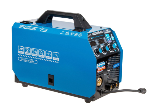 Инвертор Solaris MULTIMIG-221 для полуавтоматической сварки в режимах MIG, MAG, FLUX, MMA, DC Lift TIG