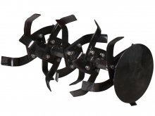 Почвенные фрезы Asilak с дополнительными секциями для 6-гранного вала 32 мм