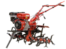 Мотокультиватор Asilak SL-187L с бензиновым двигателем мощностью 18 л.с., пониженной передачей, почвенными фрезами на 40 ножей