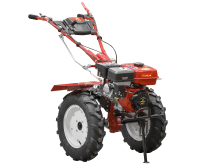 Культиватор Asilak SL-84L с бензиновым двигателем мощностью 8 л.с., прямым приводом шестеренчатого редуктора, пониженной передачей, колесами 5,00-12