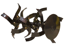 Почвенные фрезы Asilak с дополнительными секциями, шириной обработки 115 см, для 6-гранного вала 23 мм