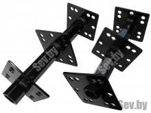 Валы для почвенных фрез мотокультиватора (левый и правый) под шестигранник 23 мм