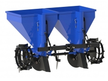 Двухрядная картофелесажалка Скаут PL-50/2 для минитрактора