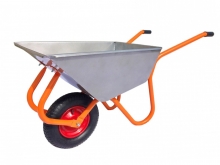 Тачка строительно-садовая ТССР-1П с пневматическим колесом